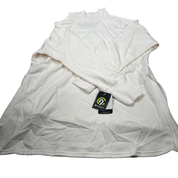 Champion C9 Women's Size XXL Long Sleeve French Terry Turtleneck Pale Petal New - Picture 1 of 16